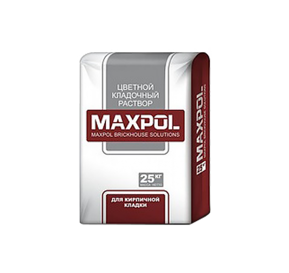 MAXPOL Стандарт для кладки из любого кирпича, белый